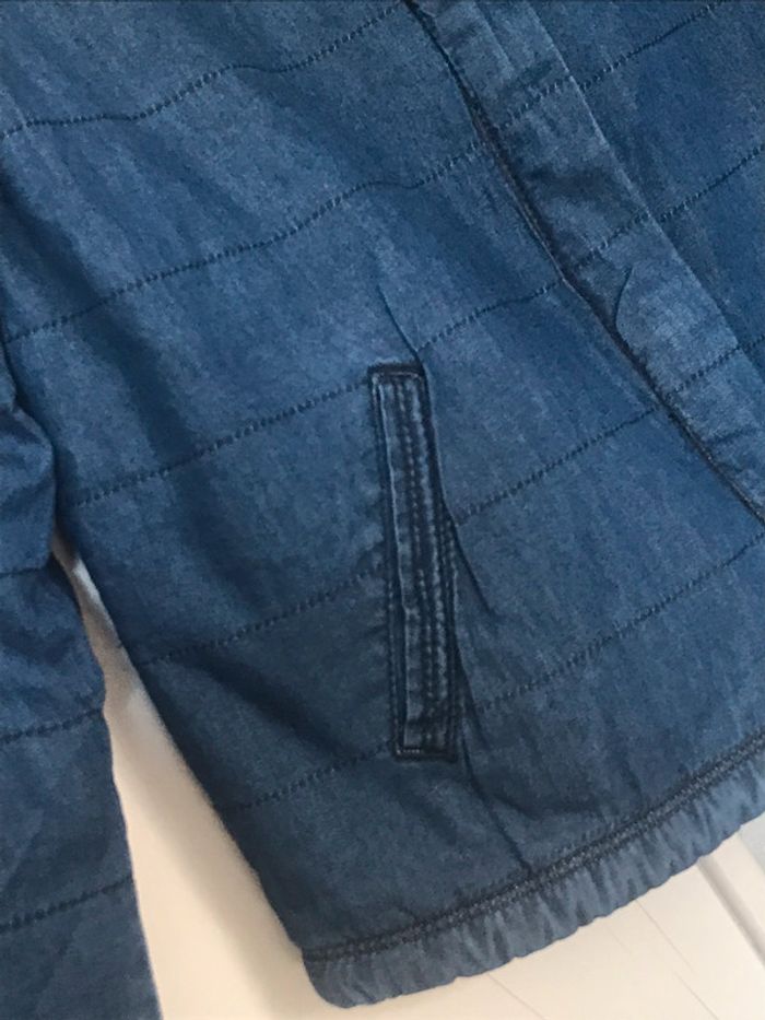 Veste jeans légèrement molletonnée - photo numéro 2