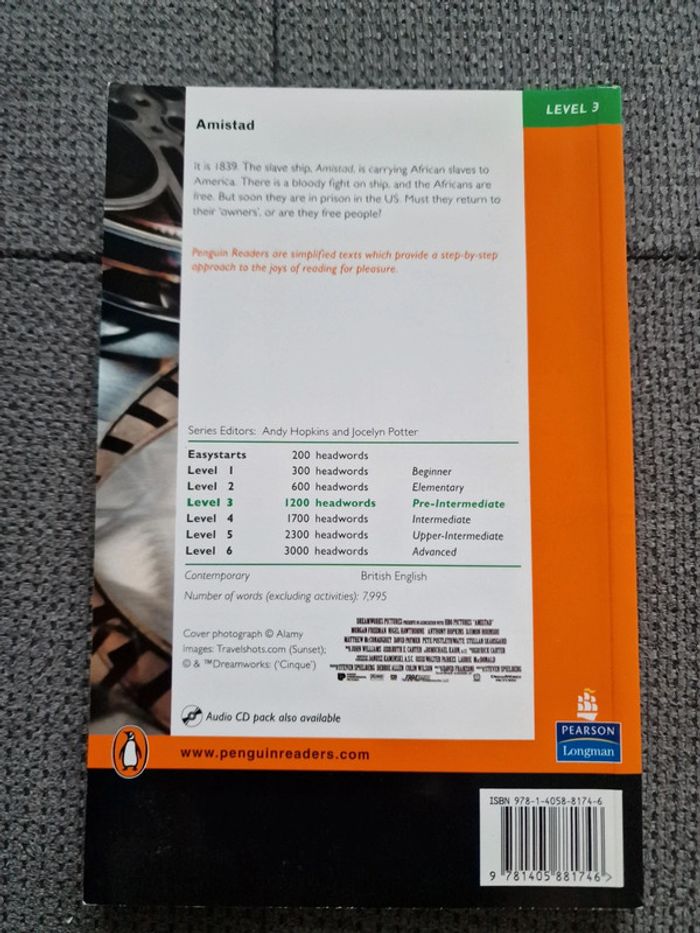 Livre en anglais "Amistad" - photo numéro 2