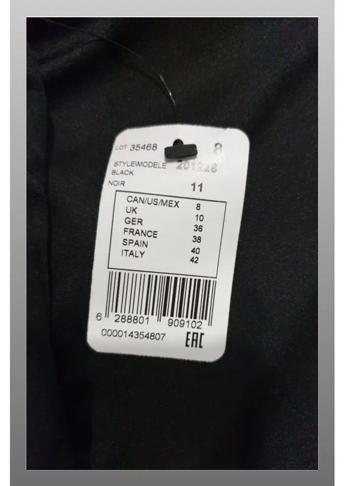 Robe femme Joseph Ribkoff T38 long 90cm noir - photo numéro 4