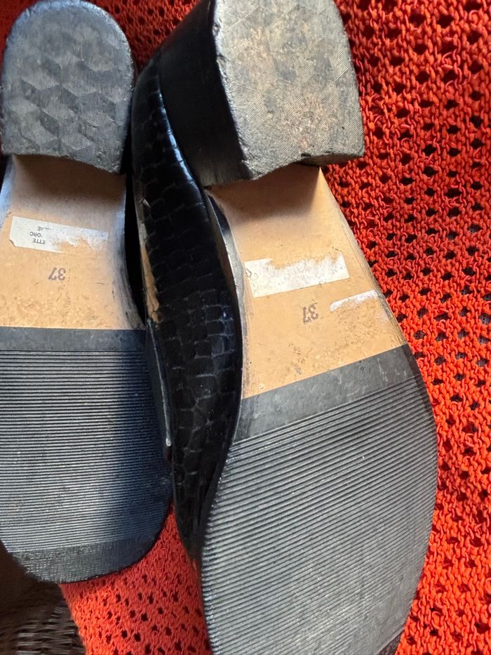 Mocassins femme  cuir vernis - photo numéro 3