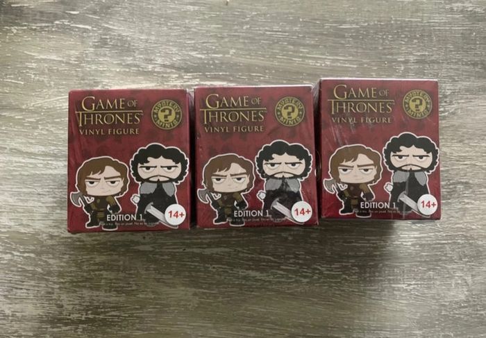 Figurines Mystery minis lot de 3 boites