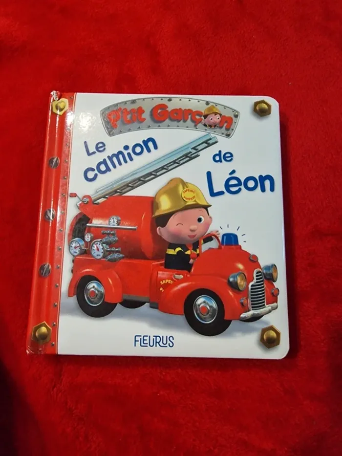 Livre 1 p'tit garçon le camion de Léon