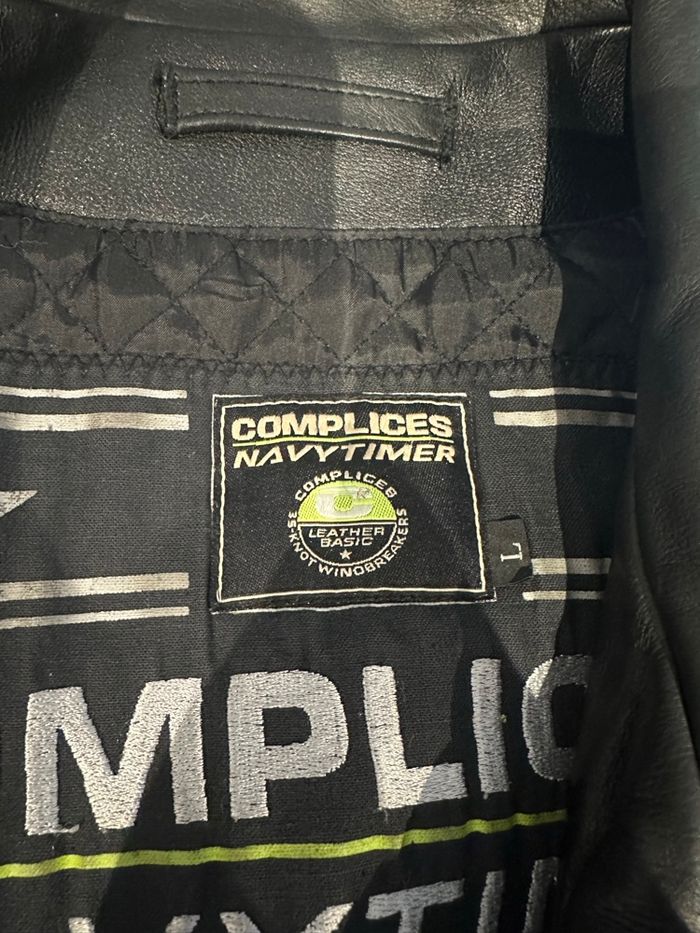 Veste caban en cuir noir Complices TL - photo numéro 7