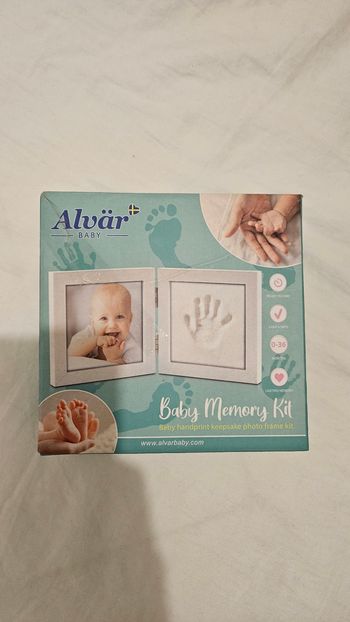 Kit cadre photo et empreinte bébé neuf