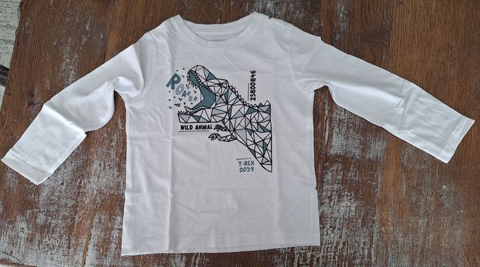 Tee-shirt manches longues Dino In Extenso 5 ans