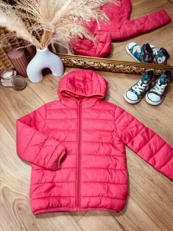 Taille 4 ans doudoune fine fille Gemo rose fuchsia 🩷