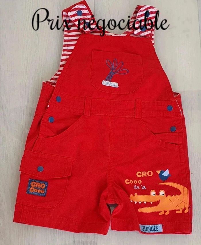🌈 Salopette short garçon 3 mois
🌈