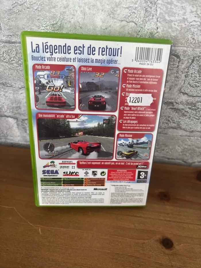 Out run 2 xbox boite et notice uniquement - photo numéro 3