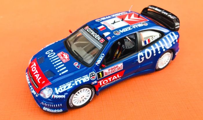 Voiture Citroën Xsara WRC Rallye Monte-Carlo 2006 Sébastien Loeb/Daniel Elena - photo numéro 7