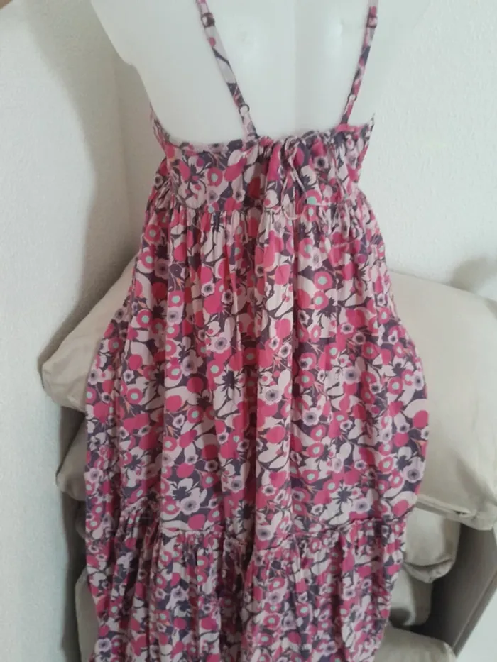 Robe d'été longue 💫 bretelles réglable💫Avant première💫taille 38-40 - photo numéro 6