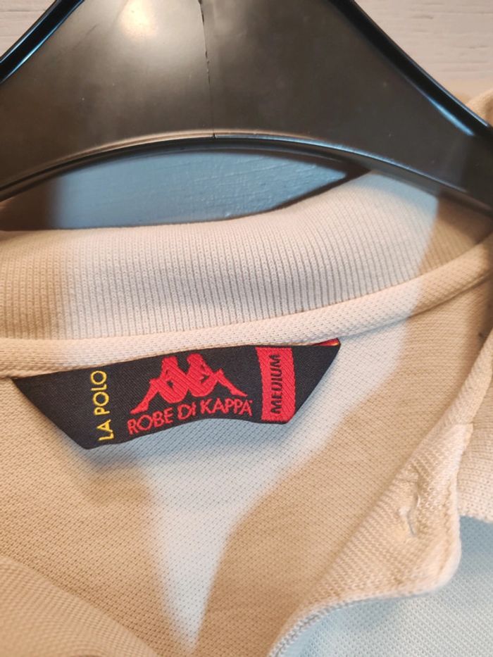 Kappa polo beige vintage 2003 robe Di kappa taille M - photo numéro 2
