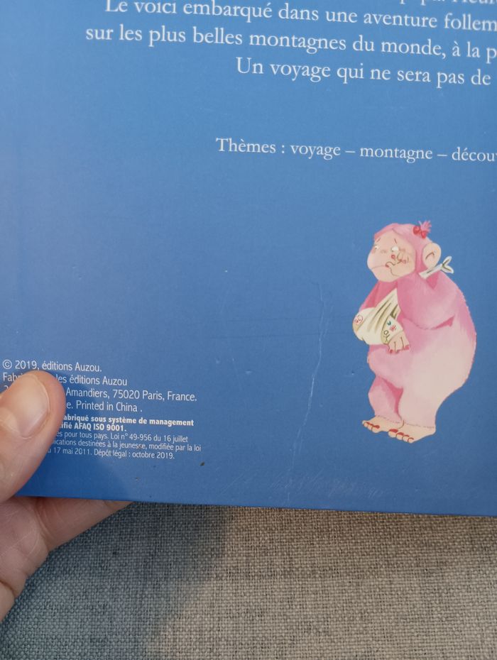 Livre mes p'tits albums auzou le loup qui escaladait les montagnes - photo numéro 2