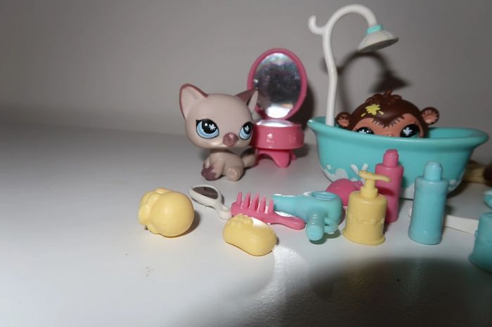 Playset Littlest Petshop salle de bain - photo numéro 2