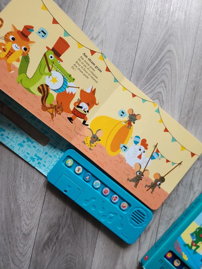 Livre musical petites comptines pour rire - photo numéro 4