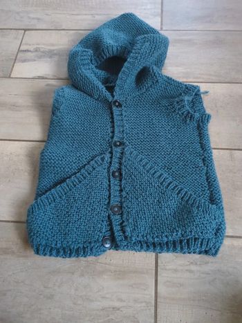 Gilet sans manche 5ans