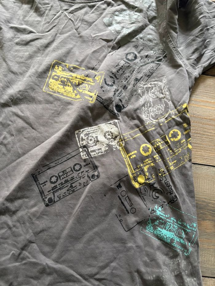 T-shirt manches longues gris 12 ans - photo numéro 2