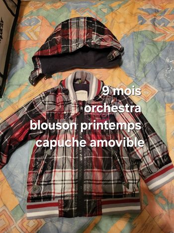 Blouson garçon 9 mois
