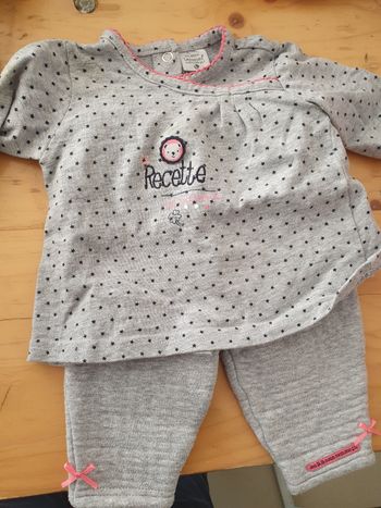 Ensemble molletonné 3 mois