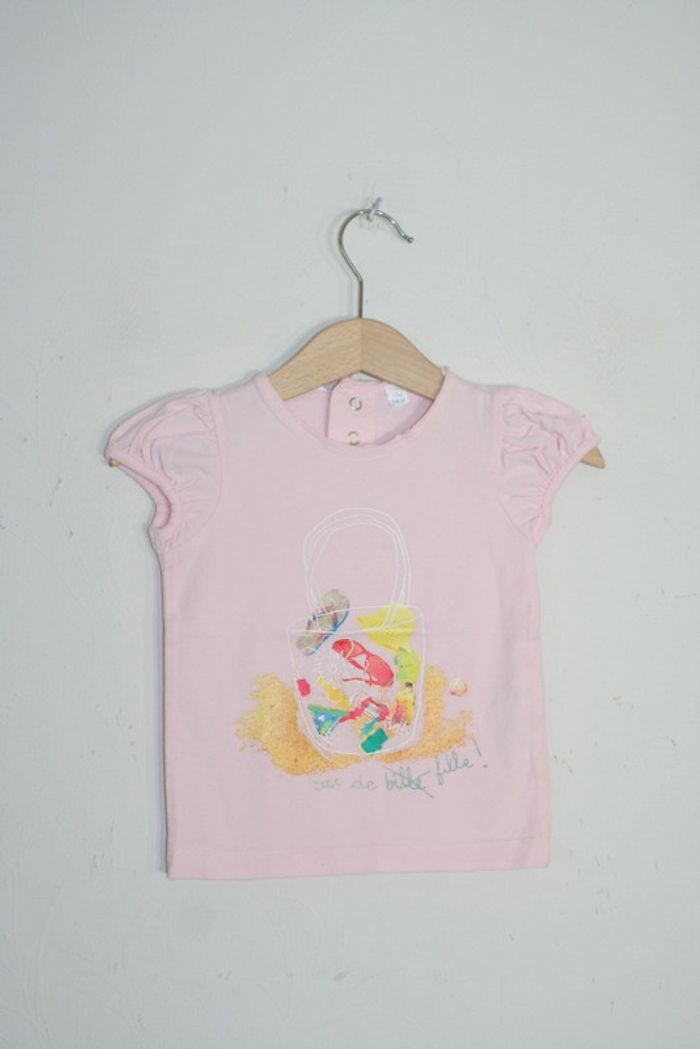 Tee-shirt Kiabi rose clair