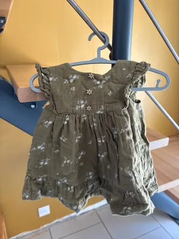 Robe en gaze de coton