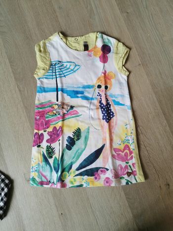 Tunique ou robe manches courtes