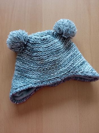Bonnet pompons TAO 9-12 mois
