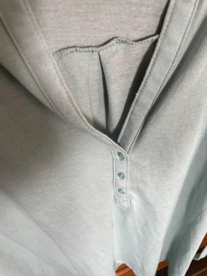 Tunique H&M taille L bleu clair - photo numéro 4