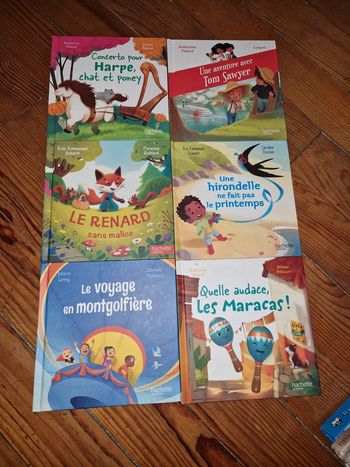 Lot de 6 livres