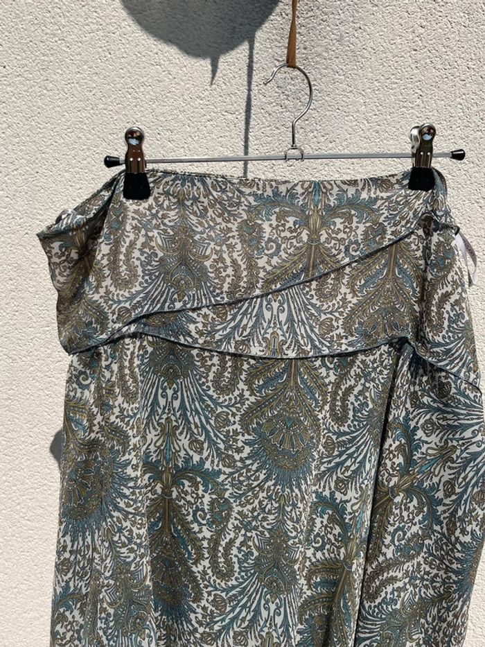 Jupe legere imprimé baroque y2k - cute print skirt bohemian vibe - photo numéro 8