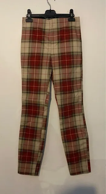 Pantalon tartan rouge