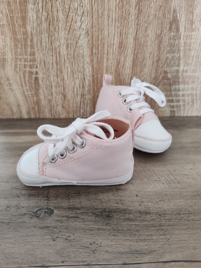 Baskets bébé fille 3/6 mois - photo numéro 3