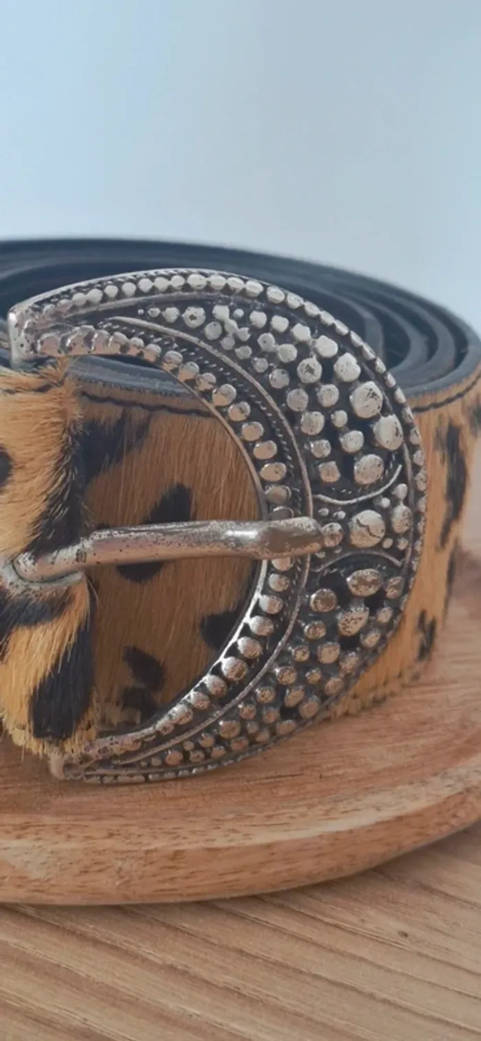 Ceinture Léopard – Pièce Forte de Saison - L’accessoire tendance à avoir 🌟 - photo numéro 2