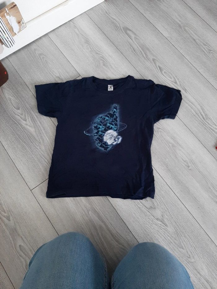 Tee shirt bleu