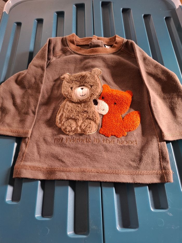 Pull renard et ourson