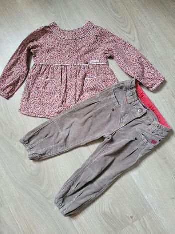 Ensemble fille 24 mois 86 cm Sergent-major