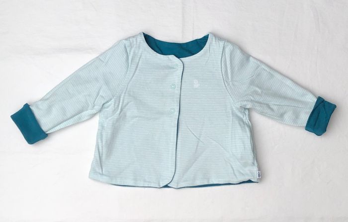 Gilet réversible Obaïbi 6 mois - photo numéro 4