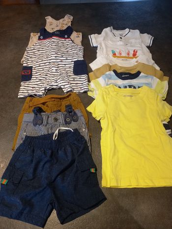 Lot 3 mois garçon été