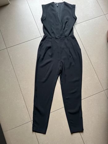 Combinaison pantalon cintrée noire mango S