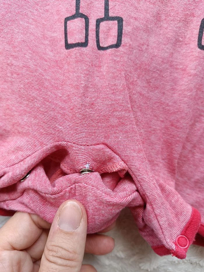 Barboteuse combinaison combi short été léger Garçon 18 mois Robot Orchestra - photo numéro 7