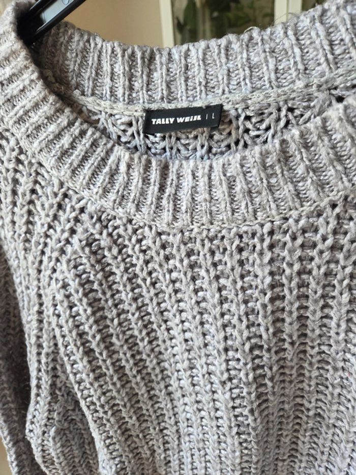 Pull gris - photo numéro 3