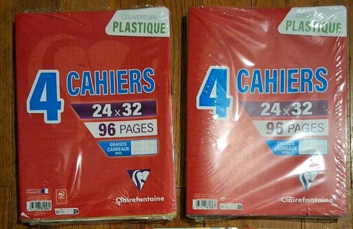 Cahiers 24x32 Clairefontaine