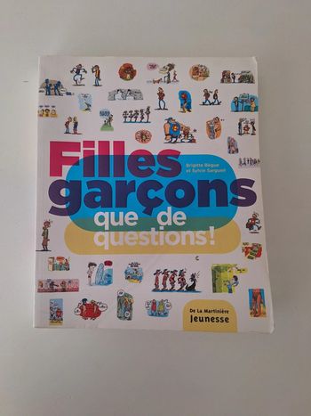 Livre filles garçons que de questions