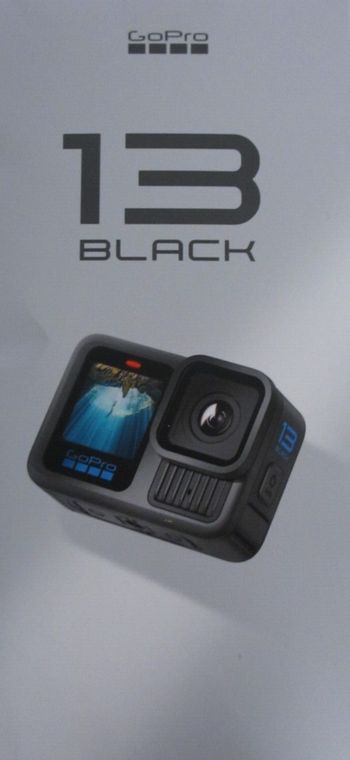 GoPro HERO13 Black 27MP Action Camera plus Case extra batterie et carte 128mb
