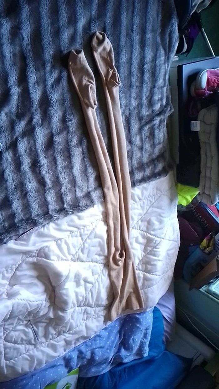 Collant beige/0rangé - photo numéro 10