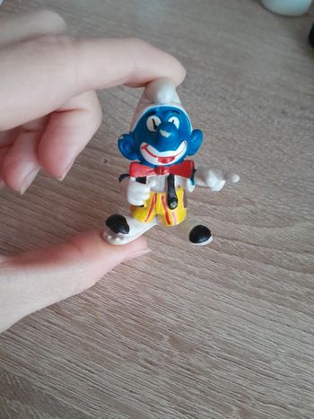 Magnifique stroumpf clown ancien