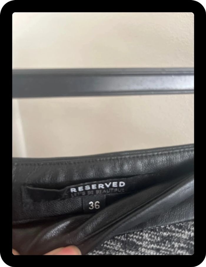 Jupe grise Reserved taille 36 - photo numéro 4