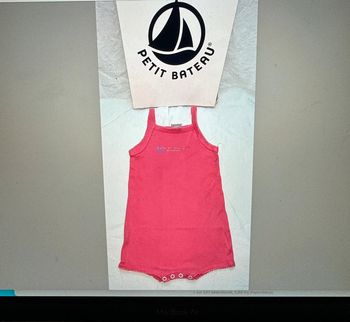 barboteuse Petit Bateau 18 mois
