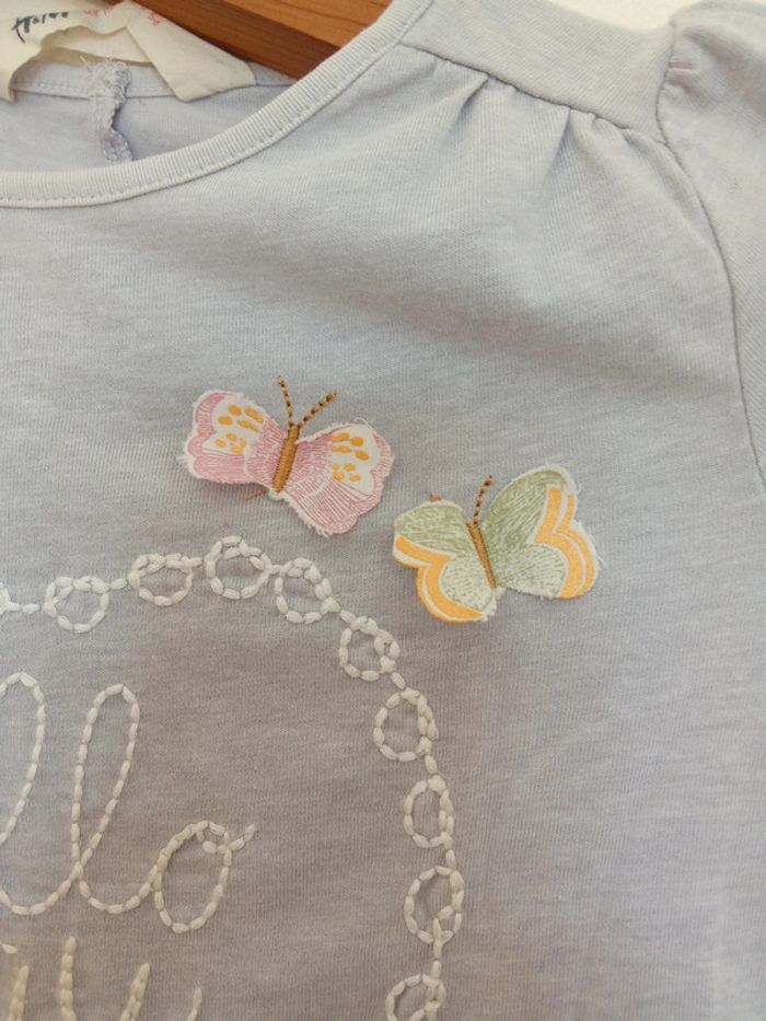 T-shirt fille taille 4 6 ans. H&M - photo numéro 3