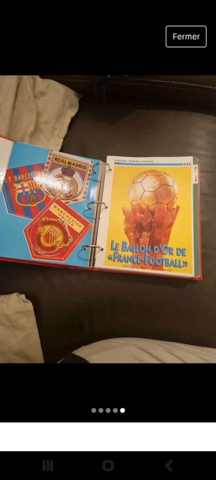 Classeur foot - photo numéro 5