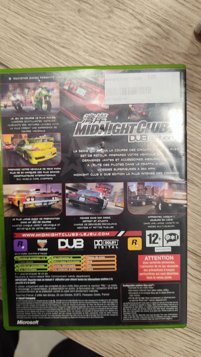 Midnight club 3 Xbox - photo numéro 3